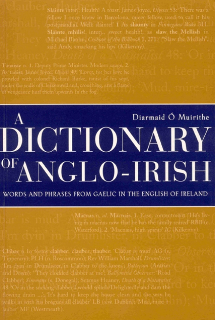 A dictionary of Anglo-Irish
