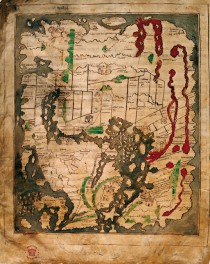 11th-century Anglo-Saxon Cotton world map