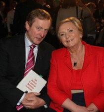 An Taoiseach Enda Kenny & Minister for Justice Frances Fitzgerald at book's launch