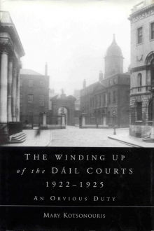 The winding up of the Dáil Courts, 1922–1925
