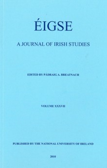 Éigse: a journal of Irish Studies (37)