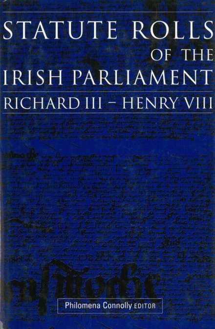Statute rolls of the Irish parliament