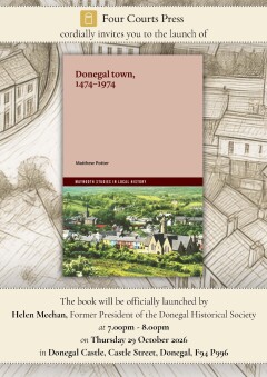 Book Launch | Donegal town, 1474–1974