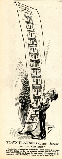 "Town Planning (latest scheme)" – July 1914, p. 30.