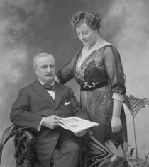 John Redmond and his second wife, Ada